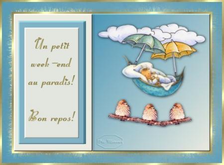 Bon Week-End tout le monde